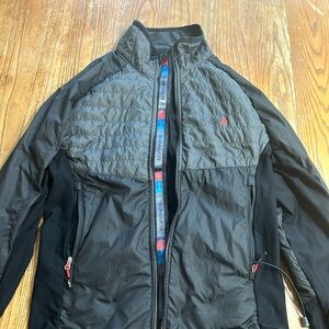Men's Black and Gray Performance Jacket
